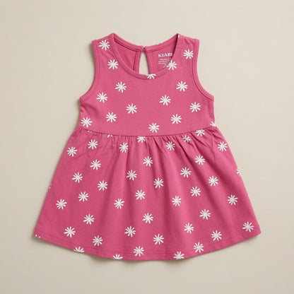 PINK FLORAL FROCK