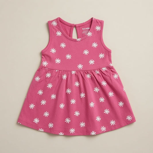 PINK FLORAL FROCK