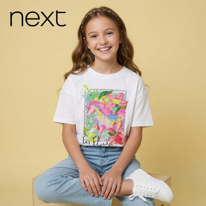 UNICORN WHITE T-SHIRT