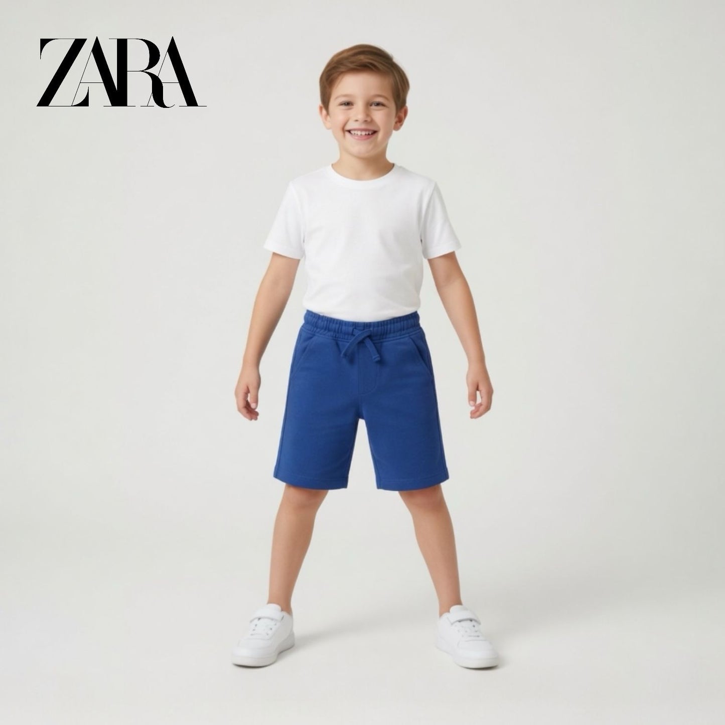 BLUE TERRY SHORTS