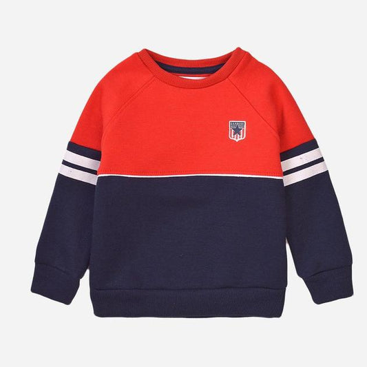 RED & BLUE SWEATSHIRT