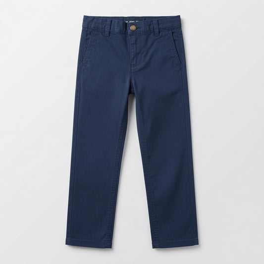 BLUE COTTON PANT