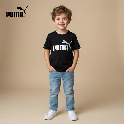 PRINTED BLACK T-SHIRT