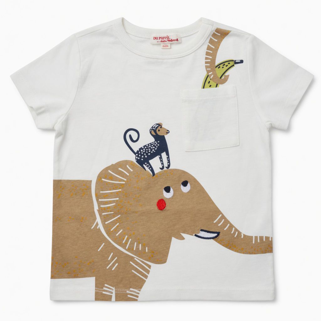 ELEPHANT PRINT T-SHIRT