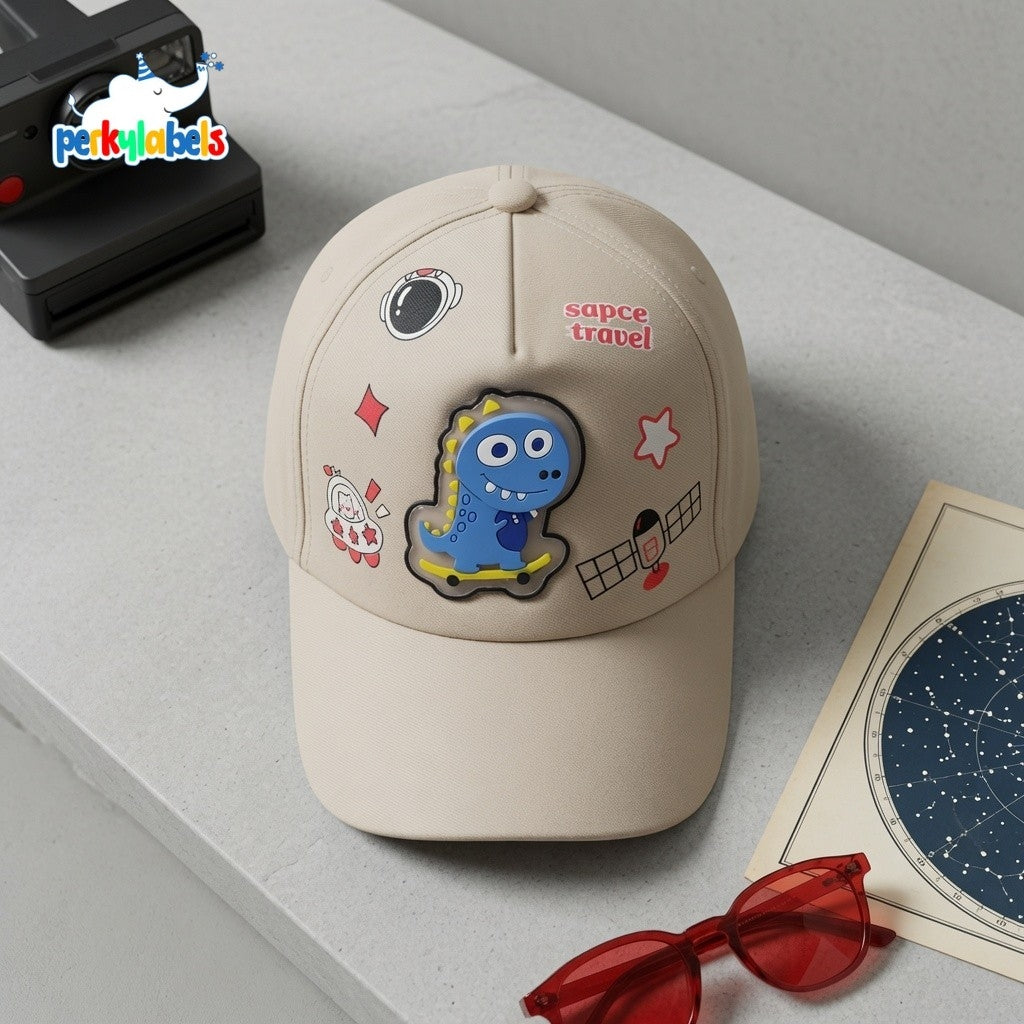 DINO SPACE THEME CAP