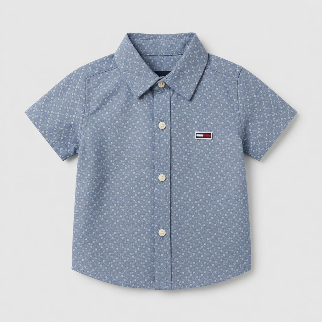 SELF PRINT CASUAL SHIRT