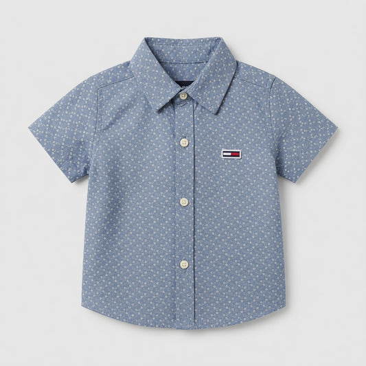 SELF PRINT CASUAL SHIRT