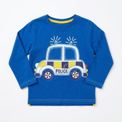 POLICE PRINT T-SHIRT