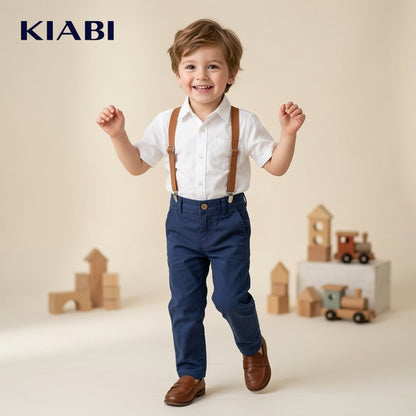 BLUE COTTON PANT