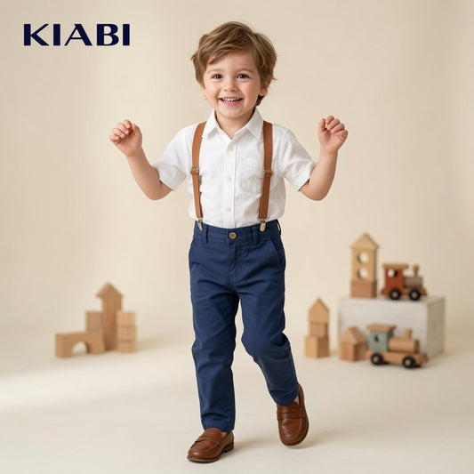 BLUE COTTON PANT