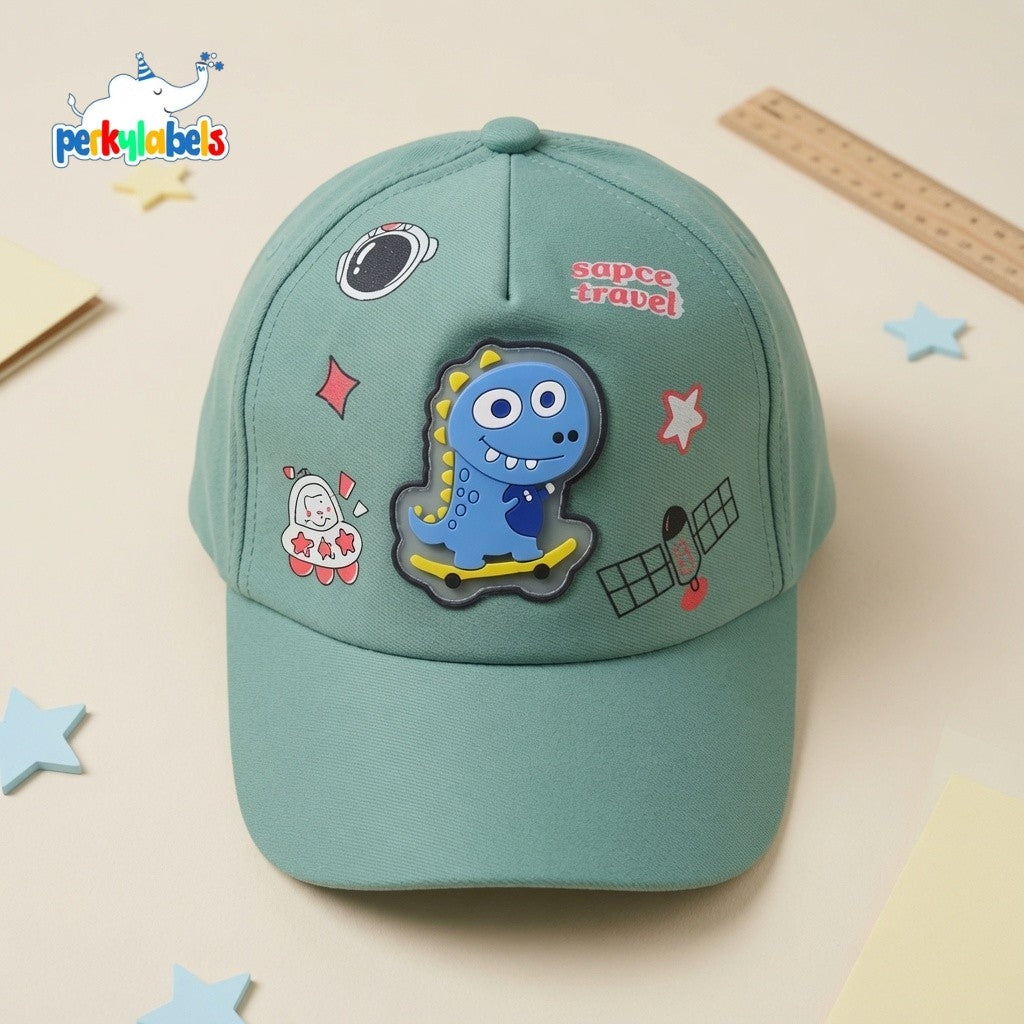 DINO SPACE THEME CAP