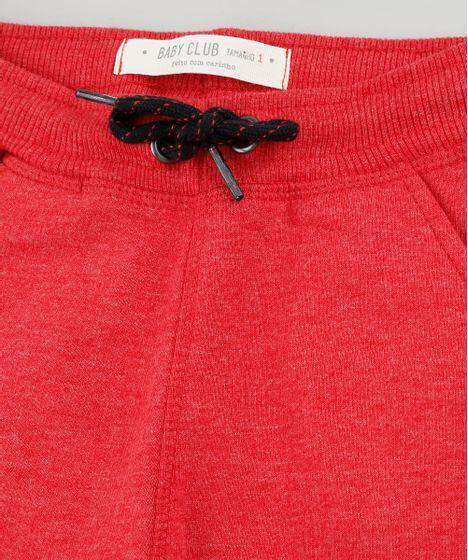 RED PLAIN TROUSER