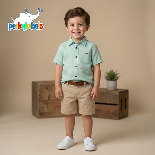 LIGHT GREEN CASUAL SHIRT