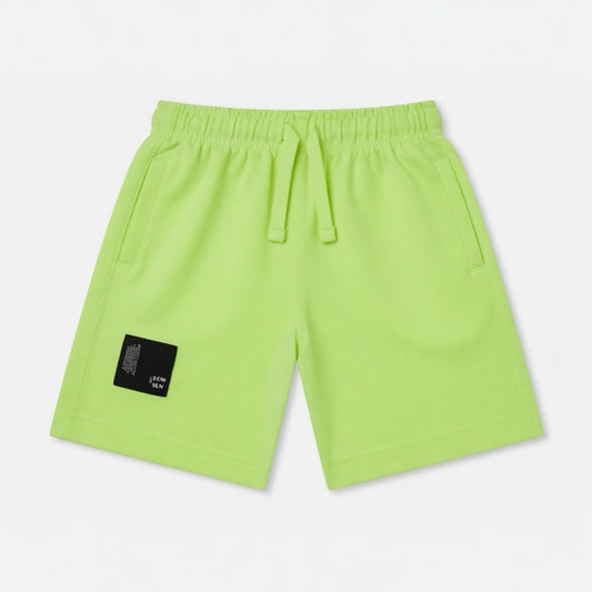 NEON YELLOW LOW SUN SHORTS