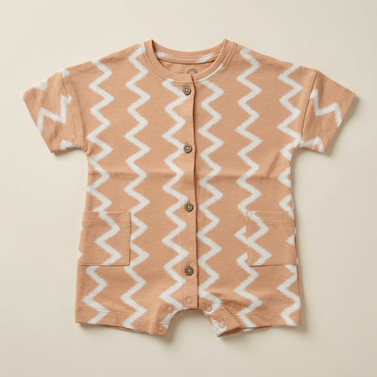 ZIG ZAG STRIPE ROMPER