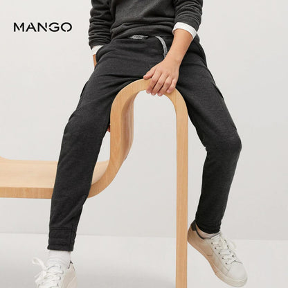 M DARK GREY 5 POCKETS TROUSER