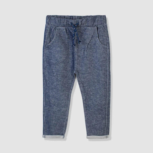 DENIM STYLE LINING TROUSER