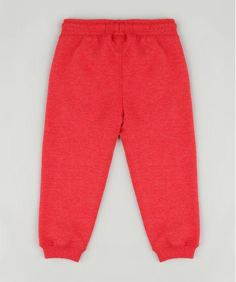 RED PLAIN TROUSER