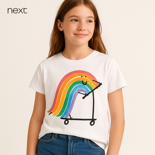RAINBOW RIDE T-SHIRT
