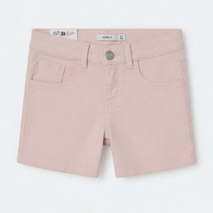 PINK DENIM SHORTS