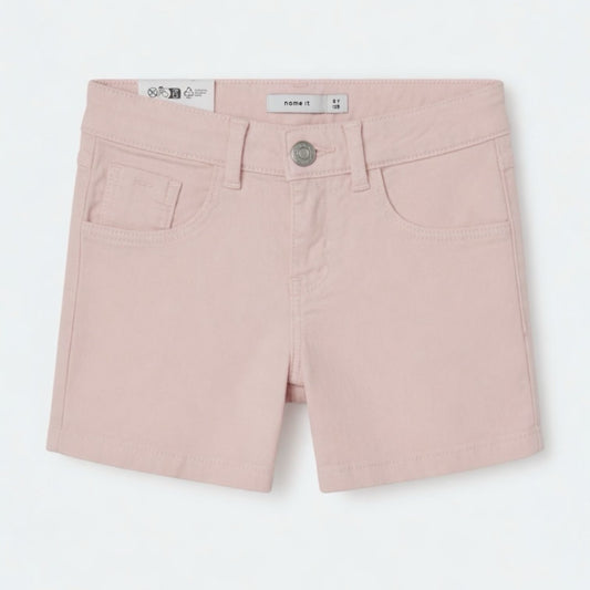 PINK DENIM SHORTS