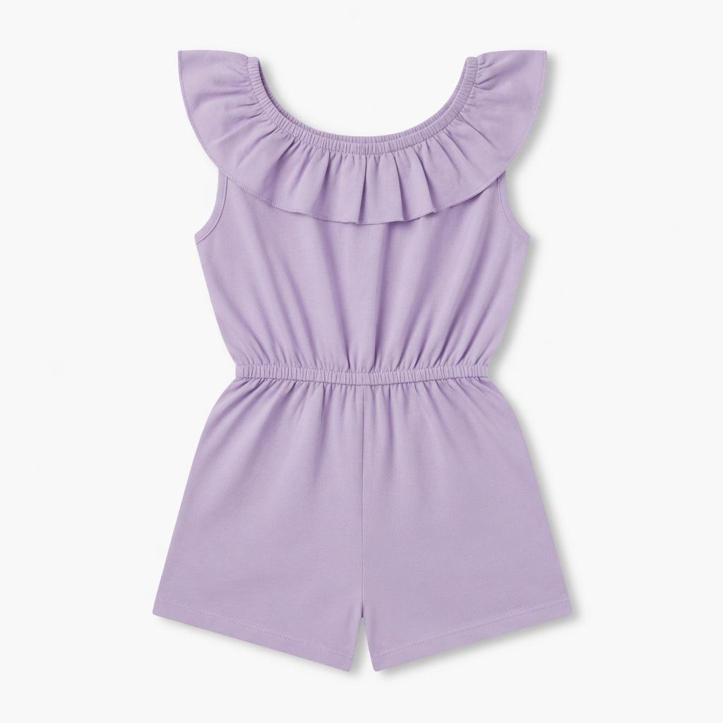 LIGHT PURPLE PLAIN JUMPSUIT