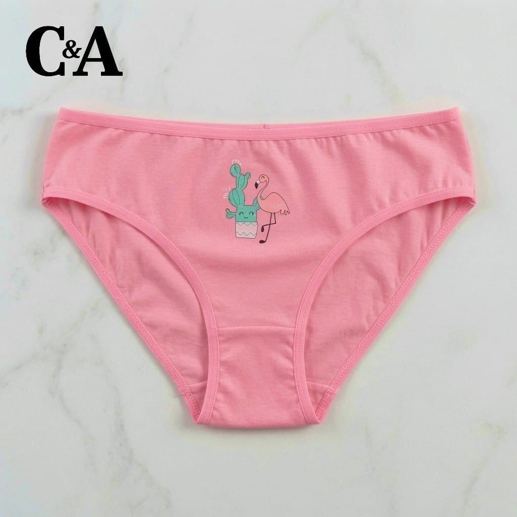 PRINTED PINK PANTIES