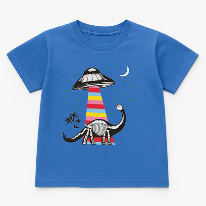 Dino Space blue t-shirt