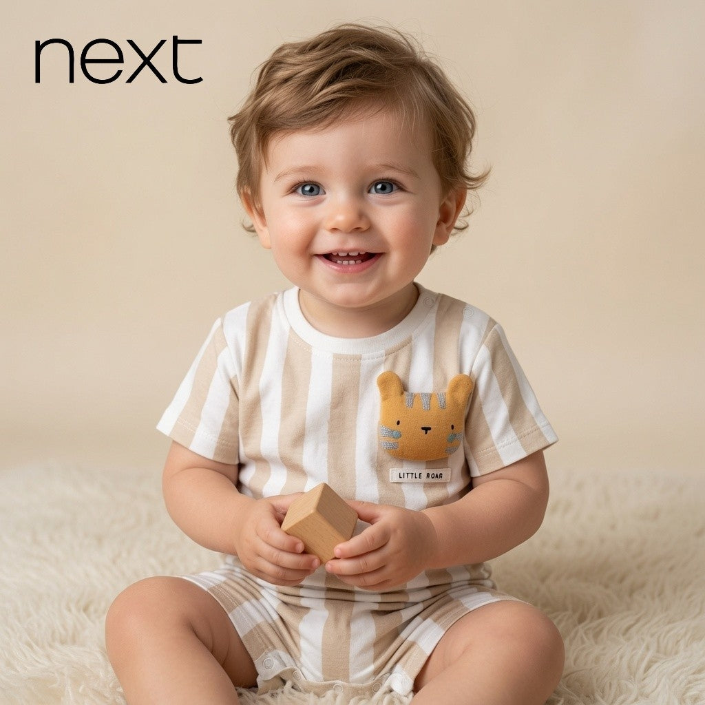 TEDDY APPLIQUÉ ROMPER