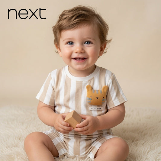 TEDDY APPLIQUÉ ROMPER