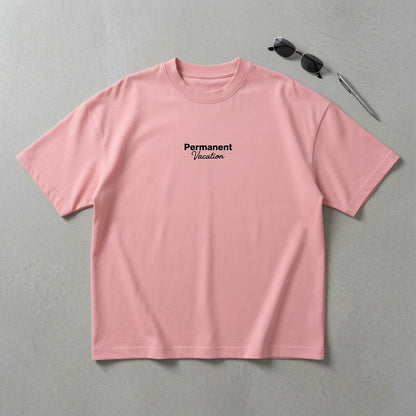 DROP SHOULDER ORANGE T-SHIRT