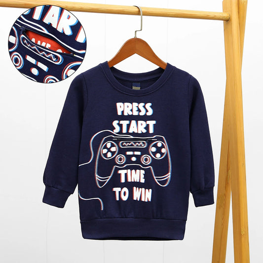 PRESS START SWEATSHIRTS