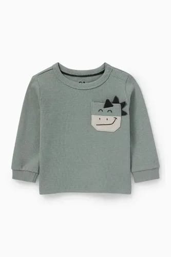 DINO POCKET SWEATSHIRT