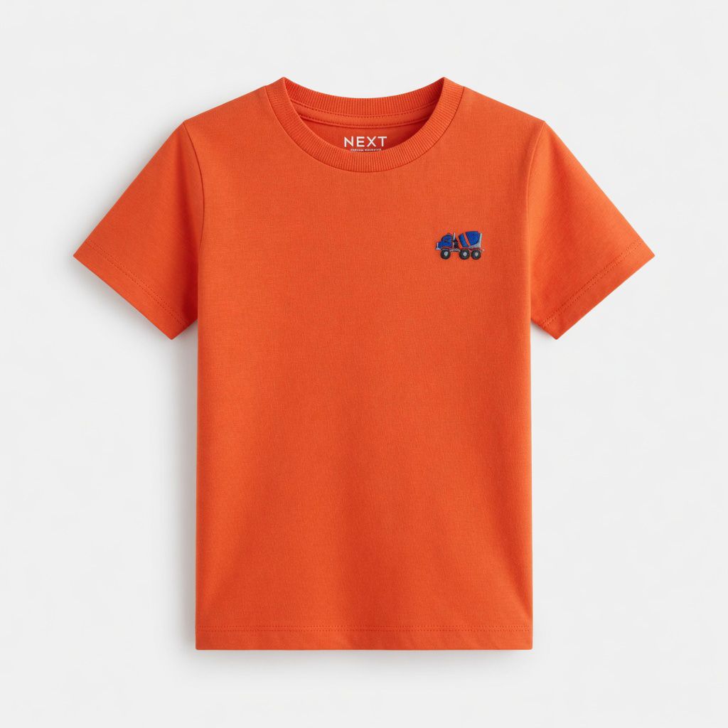 TRUCK EMBROIDERY T-SHIRT