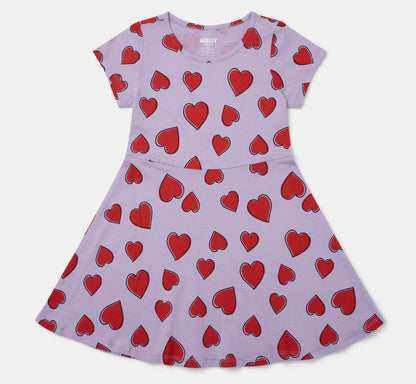 ALL-OVER HEARTS FROCK