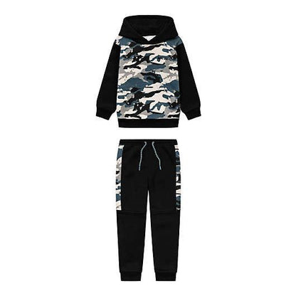 camouflage tracksuit black