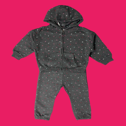 HEART PRINT TRACKSUIT