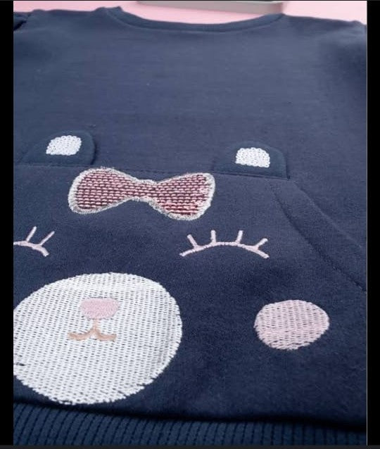 kitty sweat blue