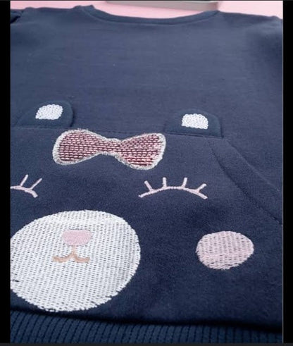 kitty sweat blue
