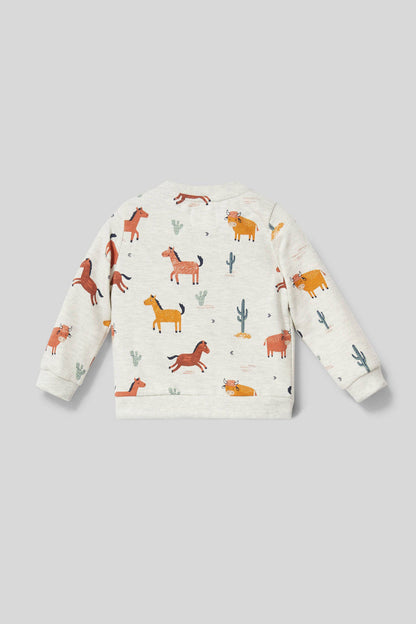 horse and cow sweatshirt