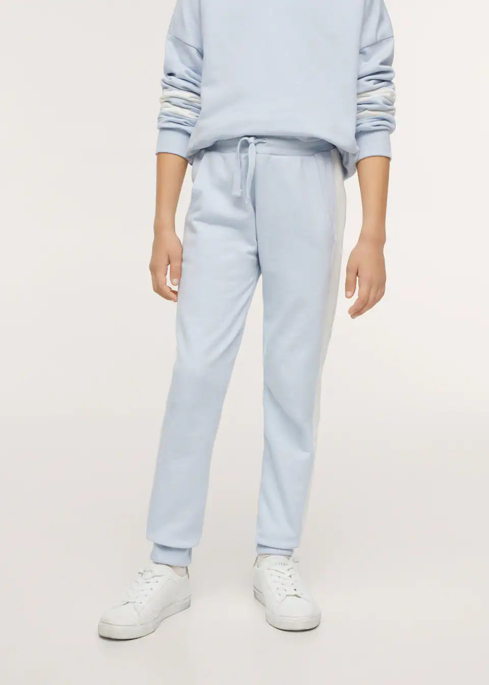 STRIPE TROUSER LIGHT BLUE
