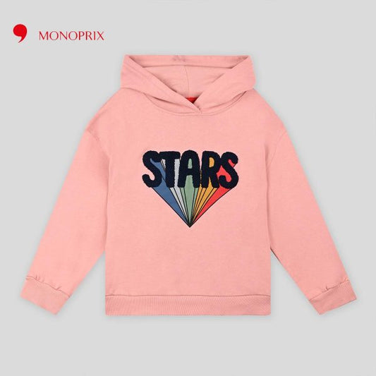 STARS PINK HOODIE