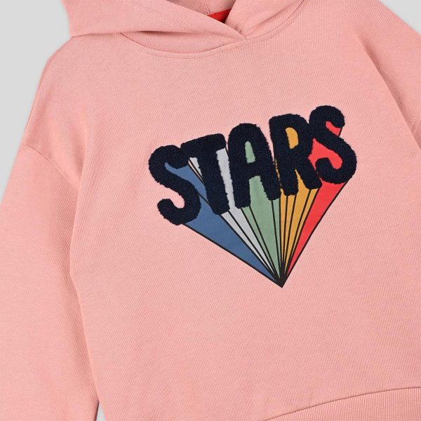 STARS PINK HOODIE