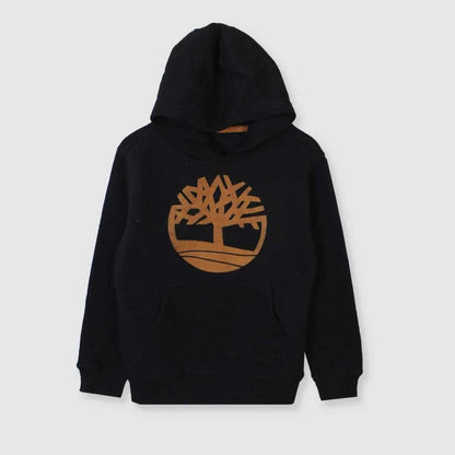 BLACK PRINTED HOOD