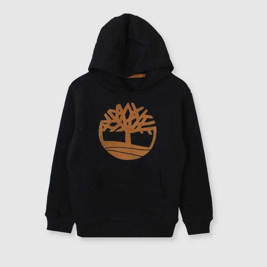 BLACK PRINTED HOOD