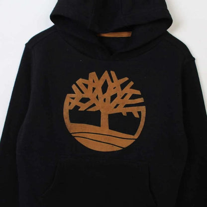BLACK PRINTED HOOD