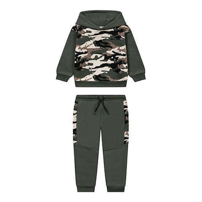 Camouflage tracksuit green